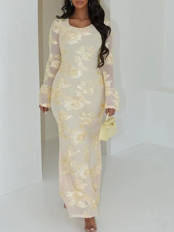 Lola Floral Maxi Gown