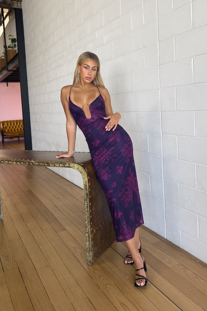 FLORIANA Midi Dress
